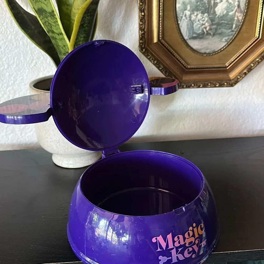 Disneyland Magic Key 2022 Bowl Purple Mickey hat bowl